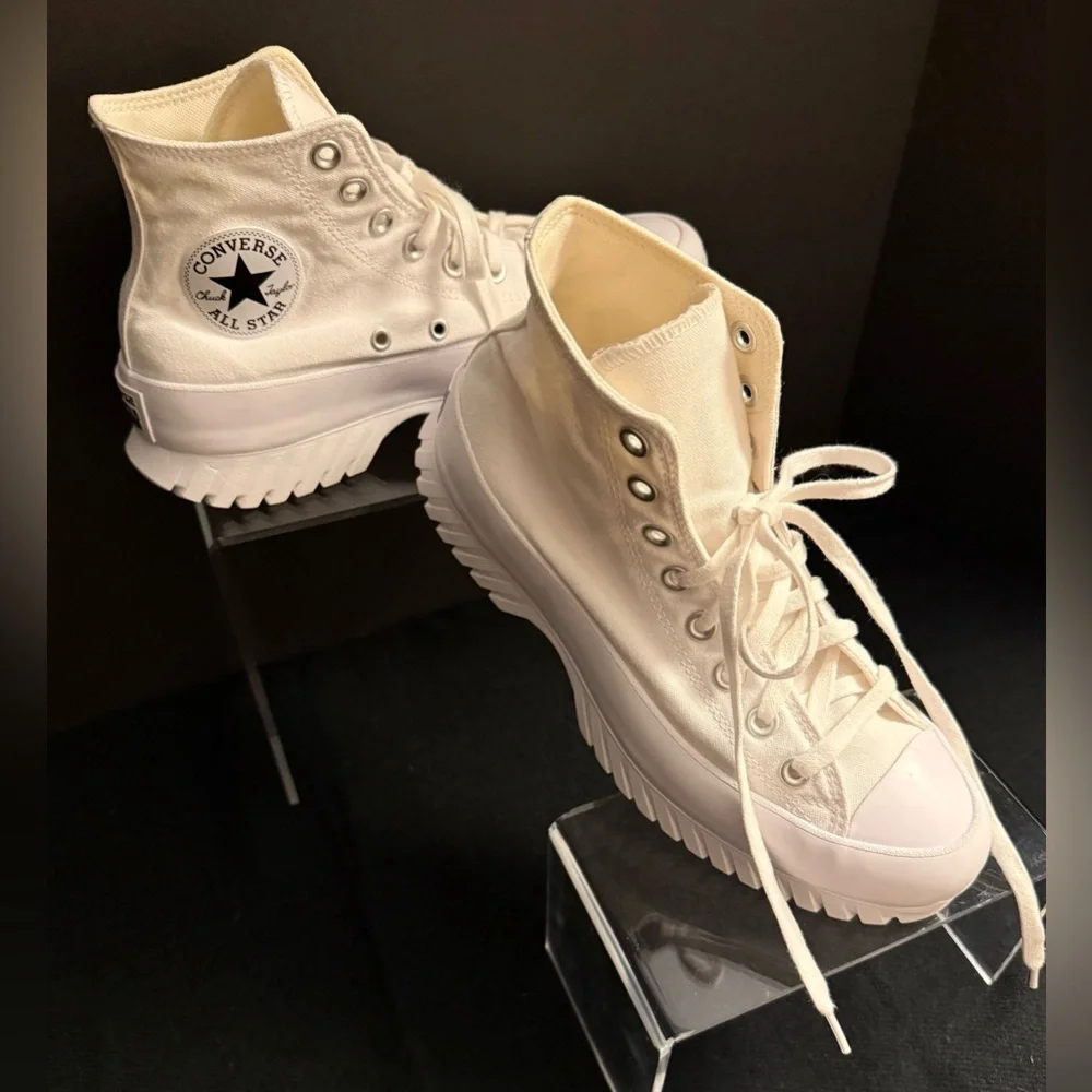 Converse Chuck Taylor Women's White High-Top Sneakers NWOT